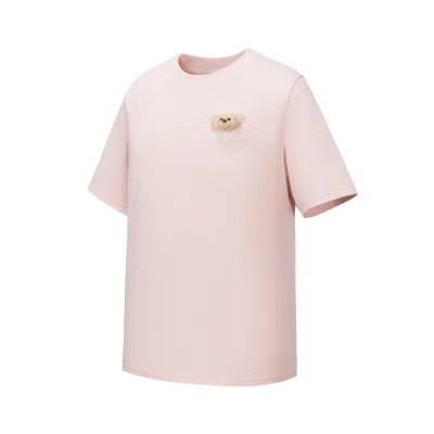 13DE MARZO Mini Bear Crewneck T-shirt Pink
