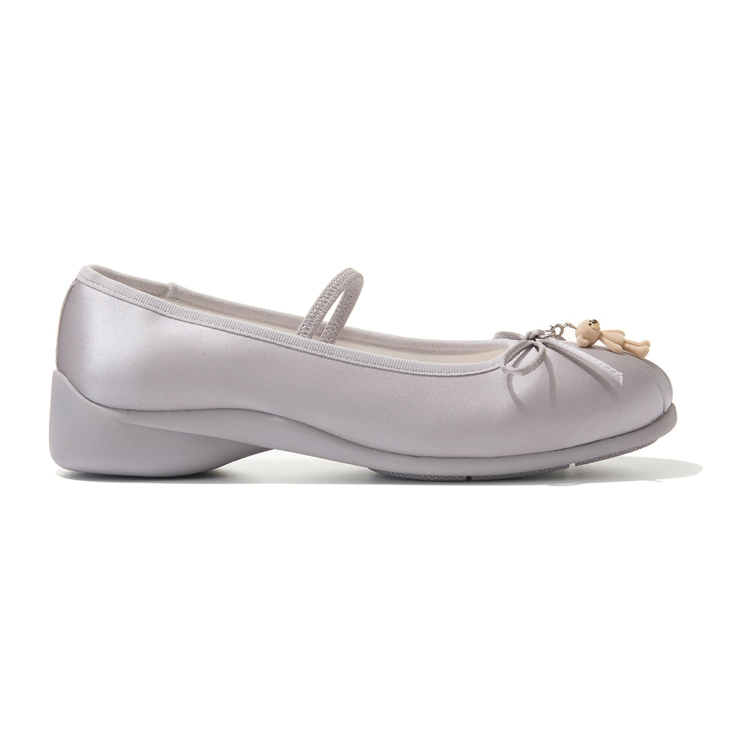 13DE MARZO Stain Ballet Mary Janes Silver - Image 5