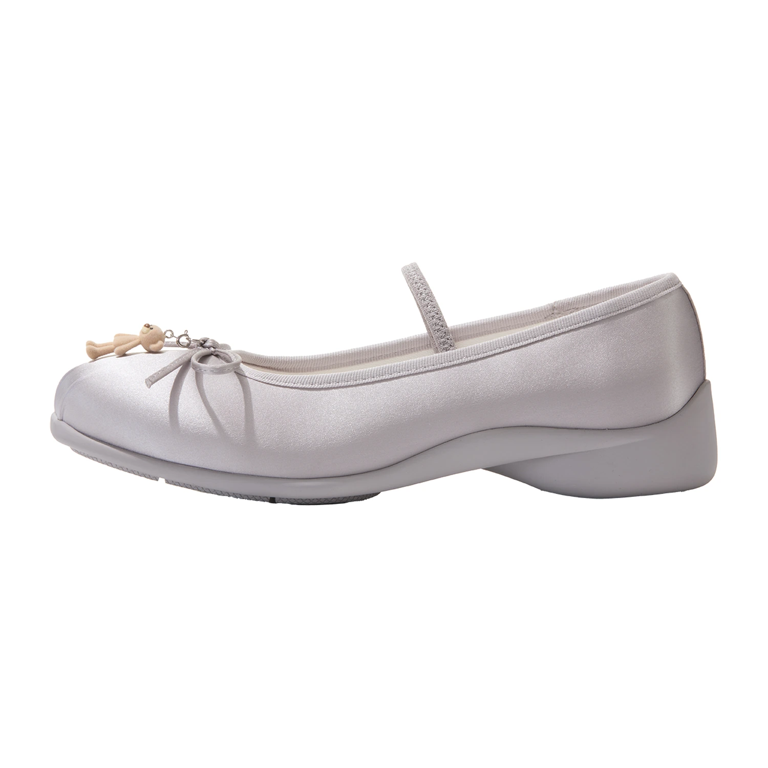13DE MARZO Stain Ballet Mary Janes Silver - Image 6
