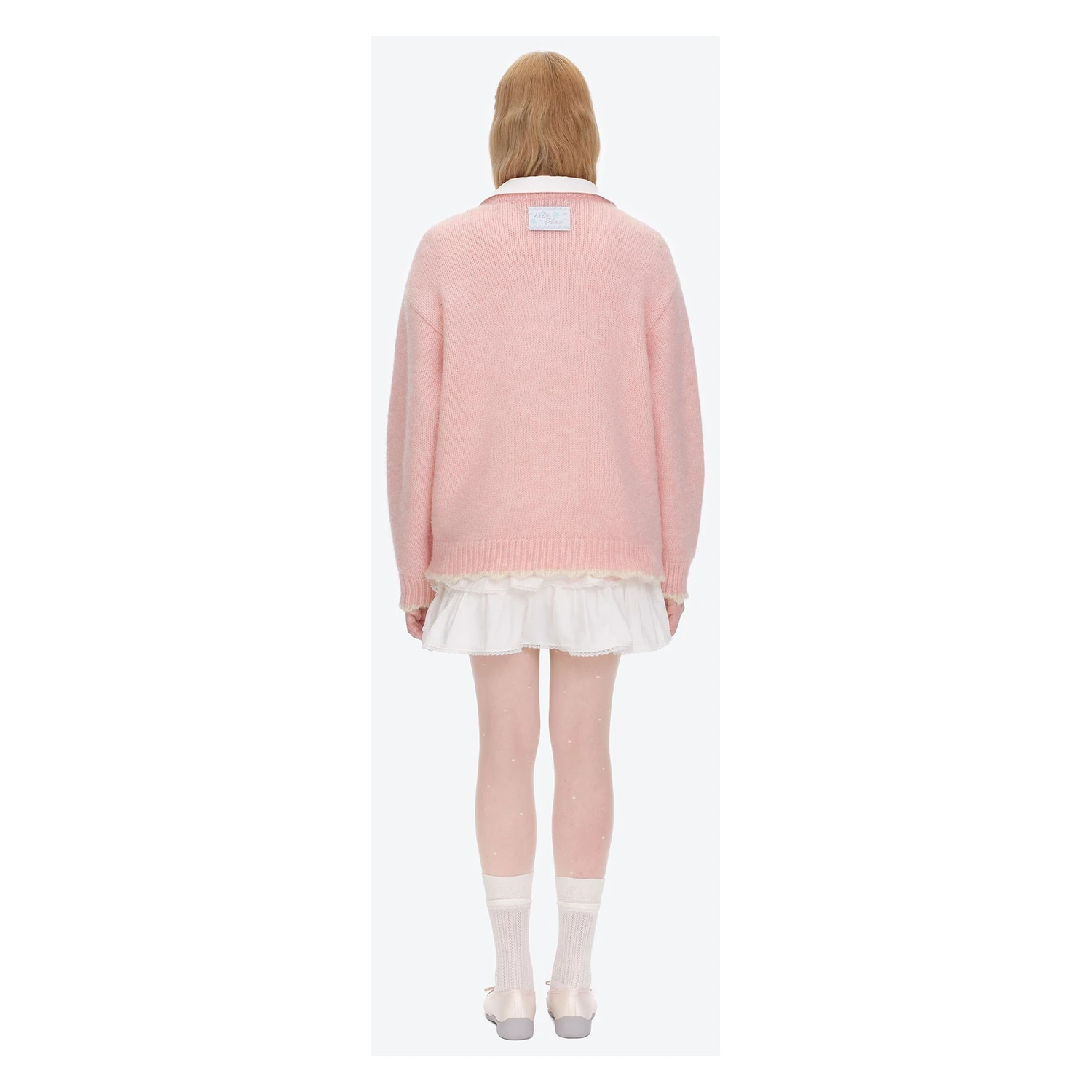13DE MARZO Stain Ballet Mary Janes Pink - Image 4