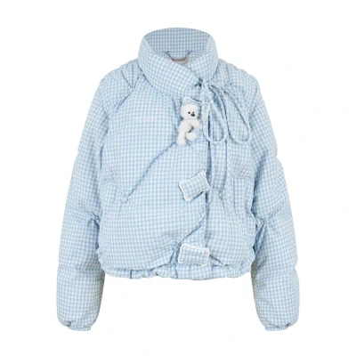 13DE MARZO Nighty Night Bear Puffy Down Jacket