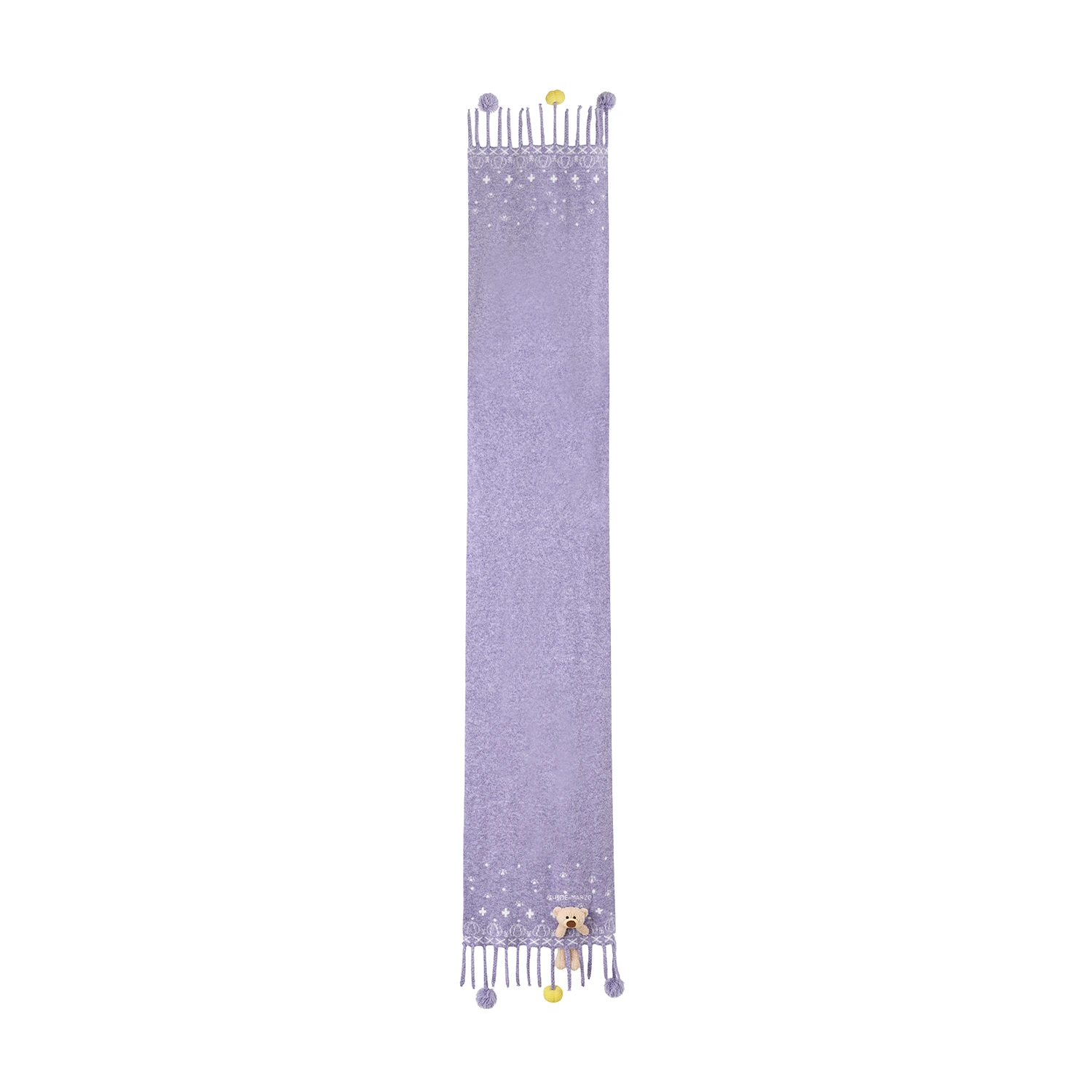 13DE MARZO Marzo Valley Pumpkin Scarf Purple