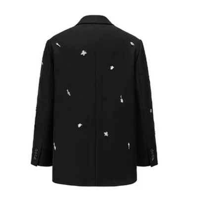 13DE MARZO Rolling Stones Bear Suit Black