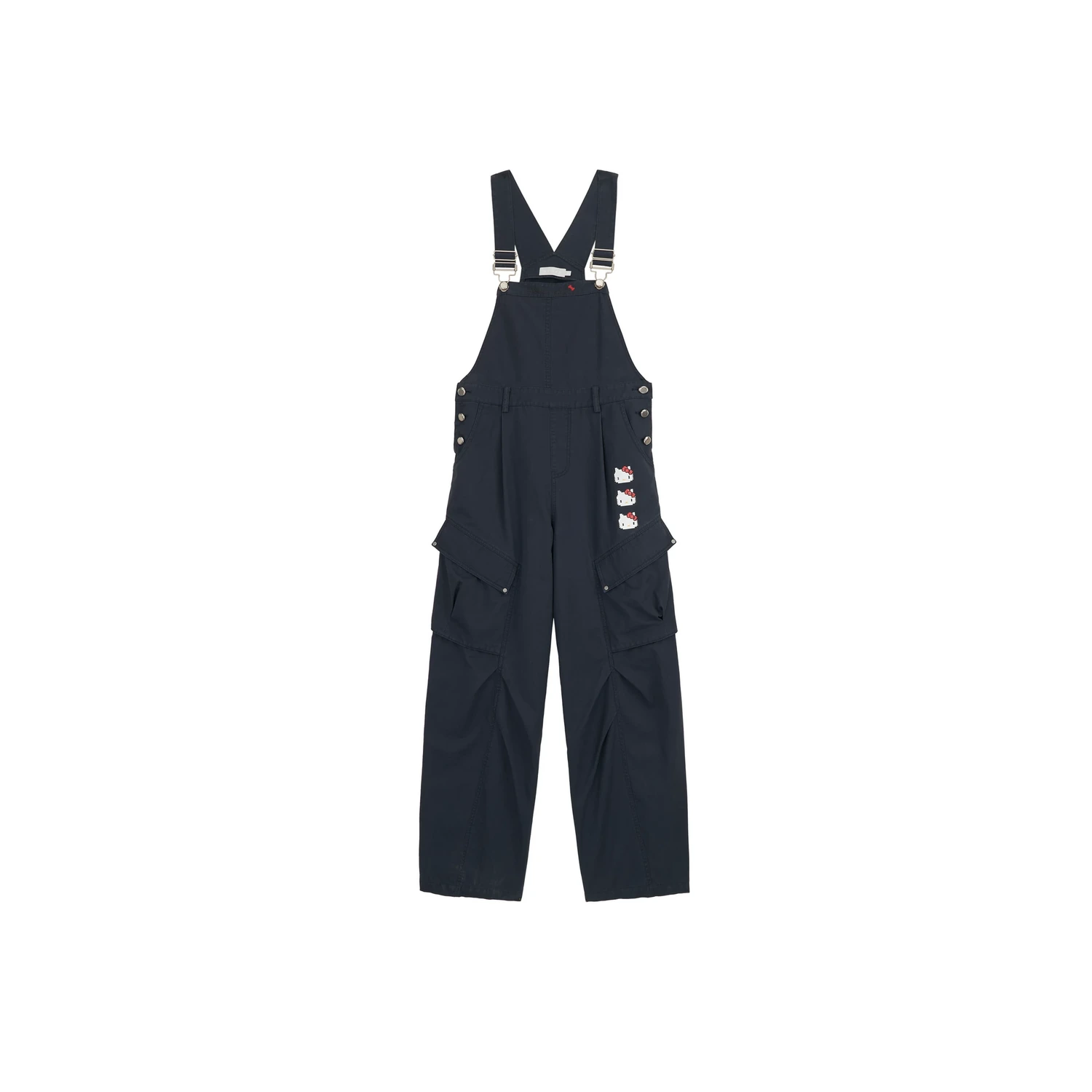 REVAN Hello Kitty Pixel-Motif Cargo Overalls - Image 4