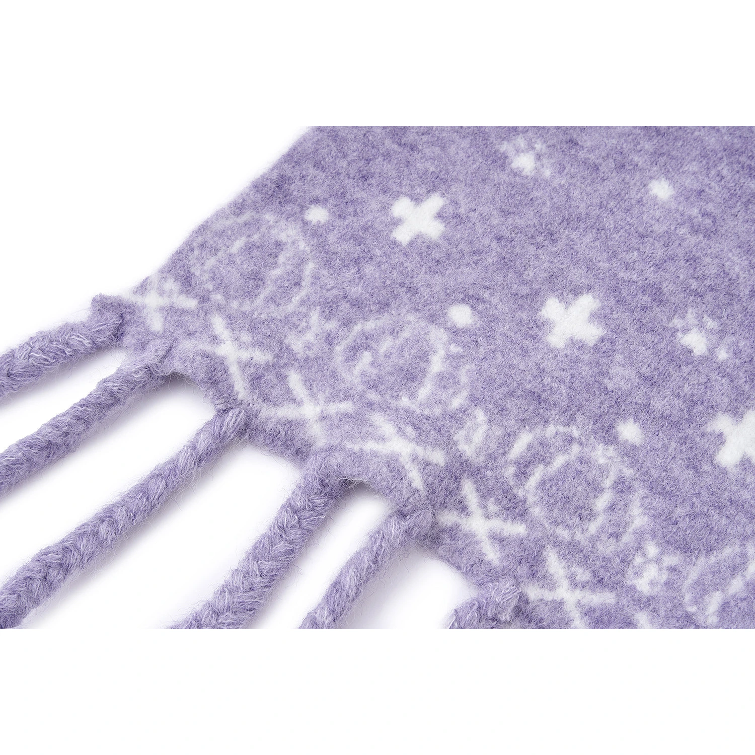 13DE MARZO Marzo Valley Pumpkin Scarf Purple - Image 4