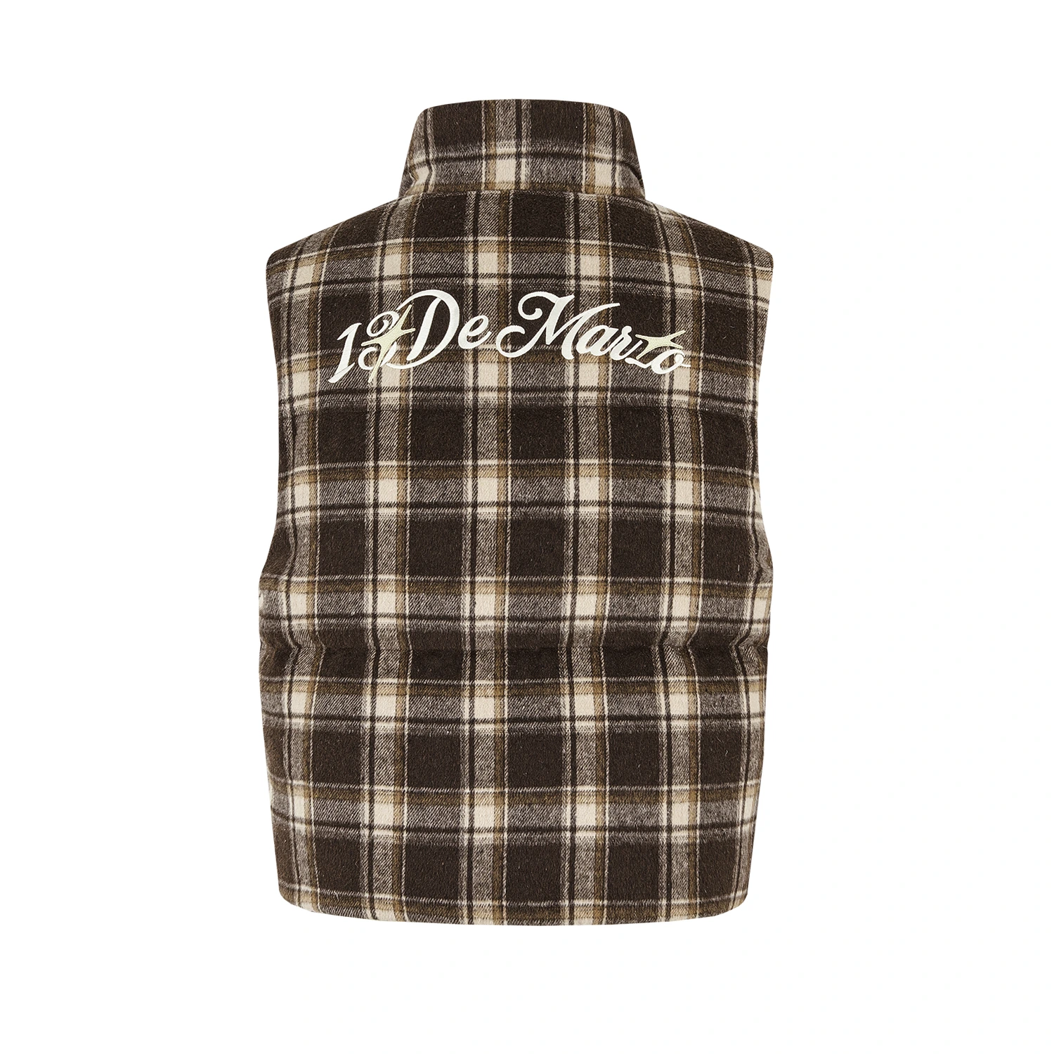 13DE MARZO Luminous Bear Reversible Down Vest - Image 5