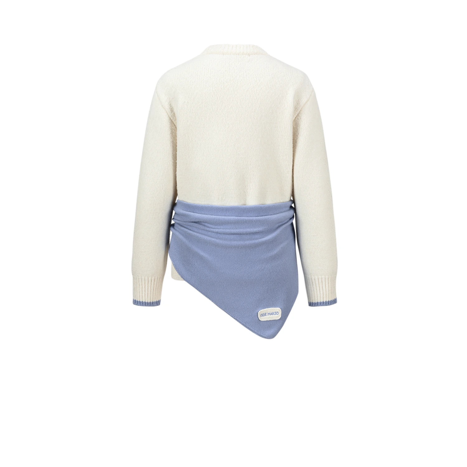 13DE MARZO Marzo Valley Cape Sweater White - Image 6