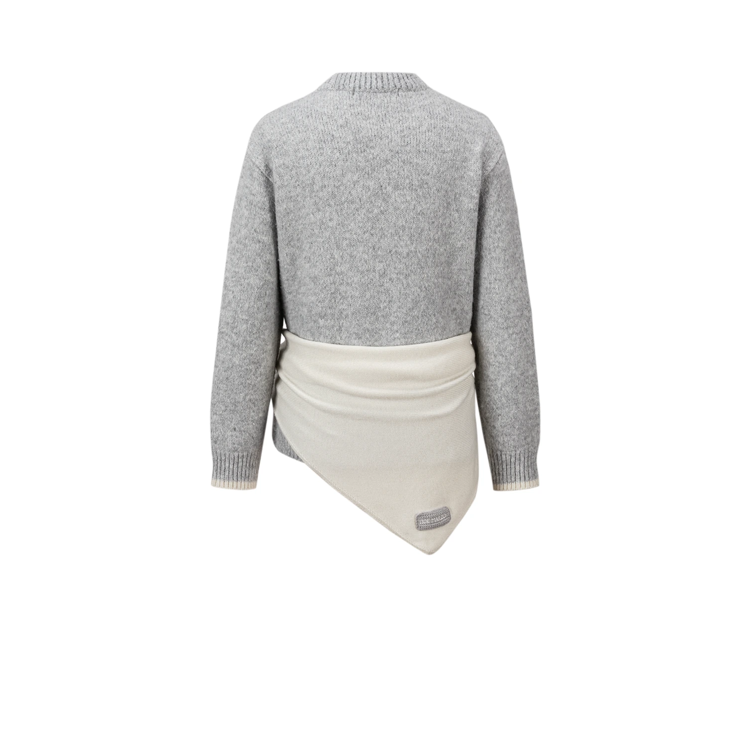 13DE MARZO Marzo Valley Cape Sweater Grey - Image 6
