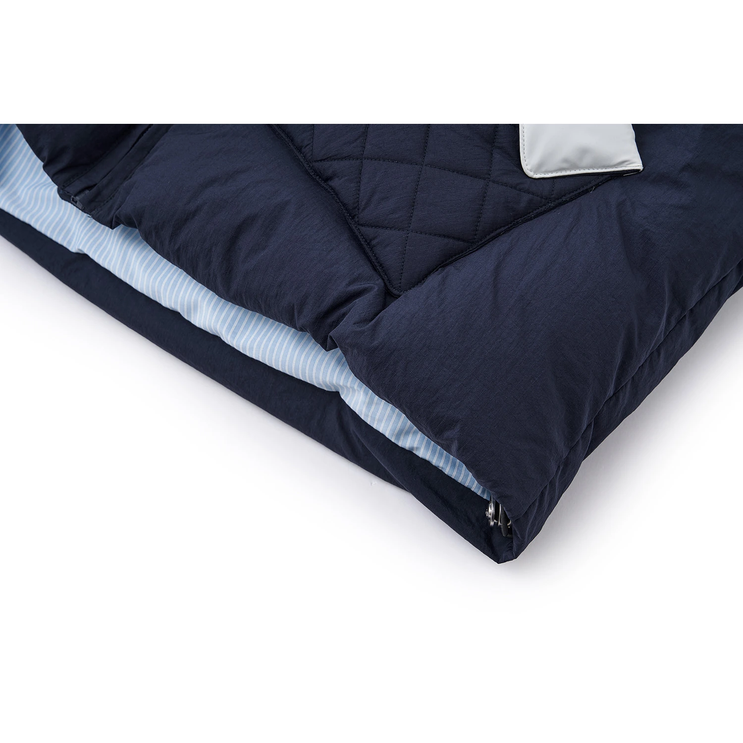 13DE MARZO Nighty Night Bear Down Vest Navy Blue - Image 9