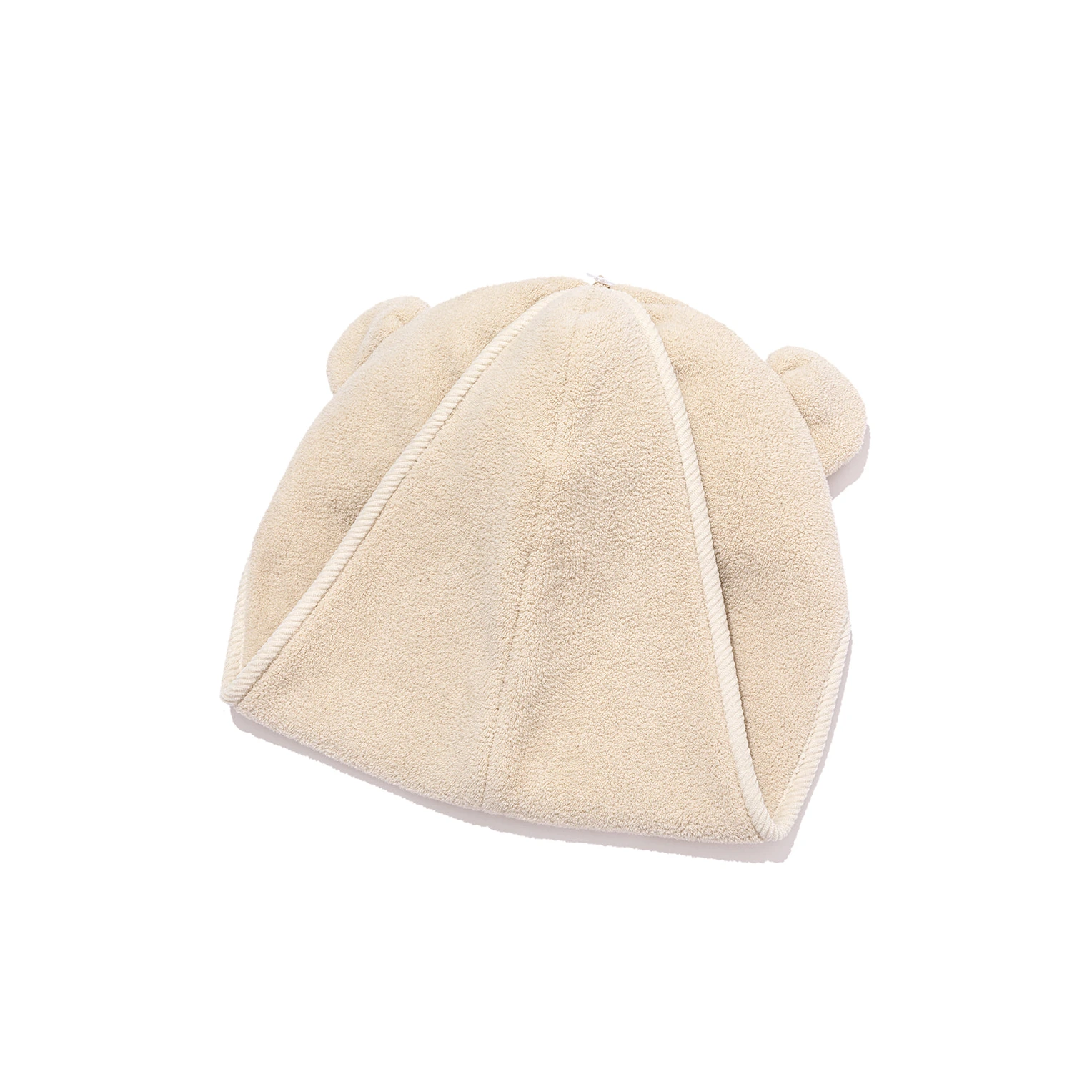 13DE MARZO Bear Hair Turban Khaki - Image 9