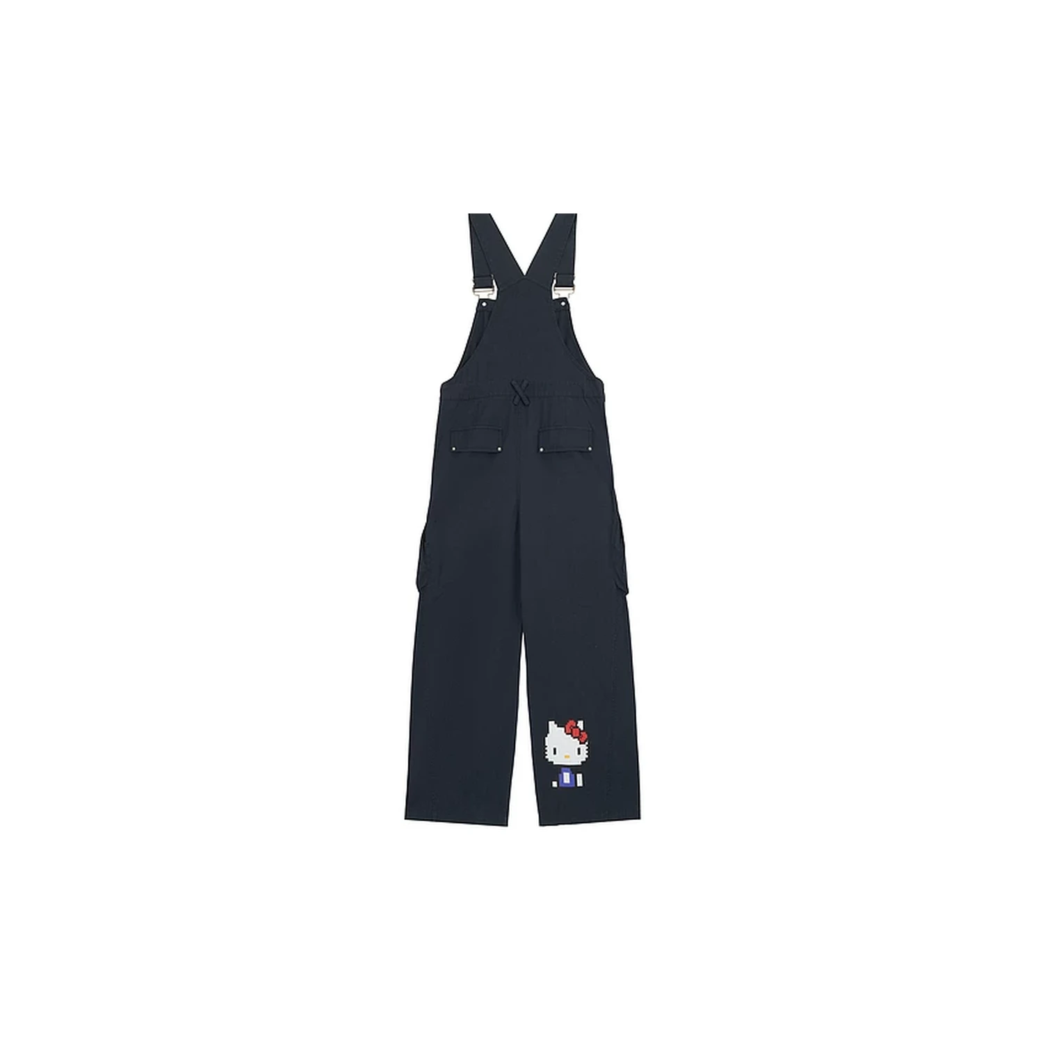 REVAN Hello Kitty Pixel-Motif Cargo Overalls - Image 9