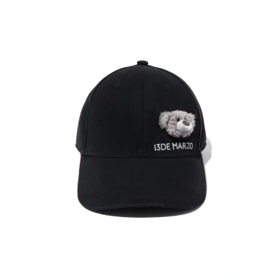13DE MARZO Basic Baseball Cap Black