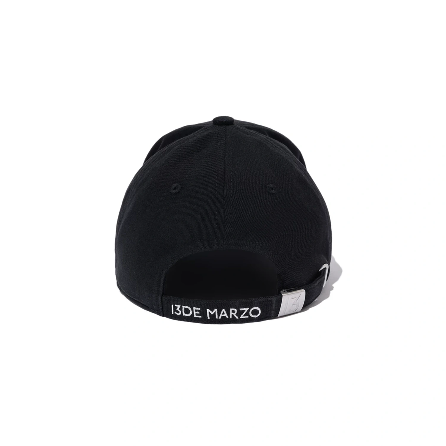 13DE MARZO Basic Baseball Cap Black - Image 2