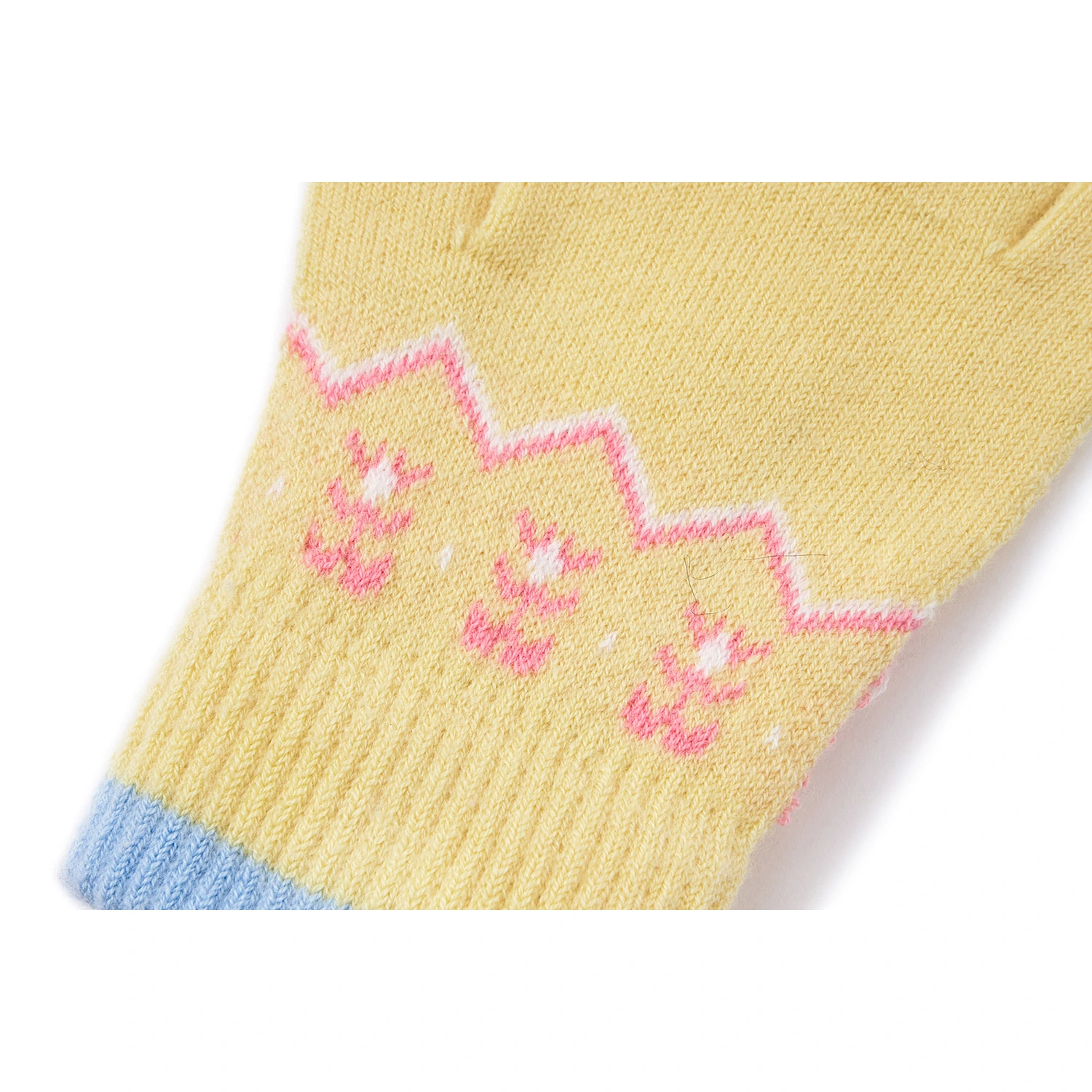 13DE MARZO Marzo Valley Plush Gloves Yellow - Image 6