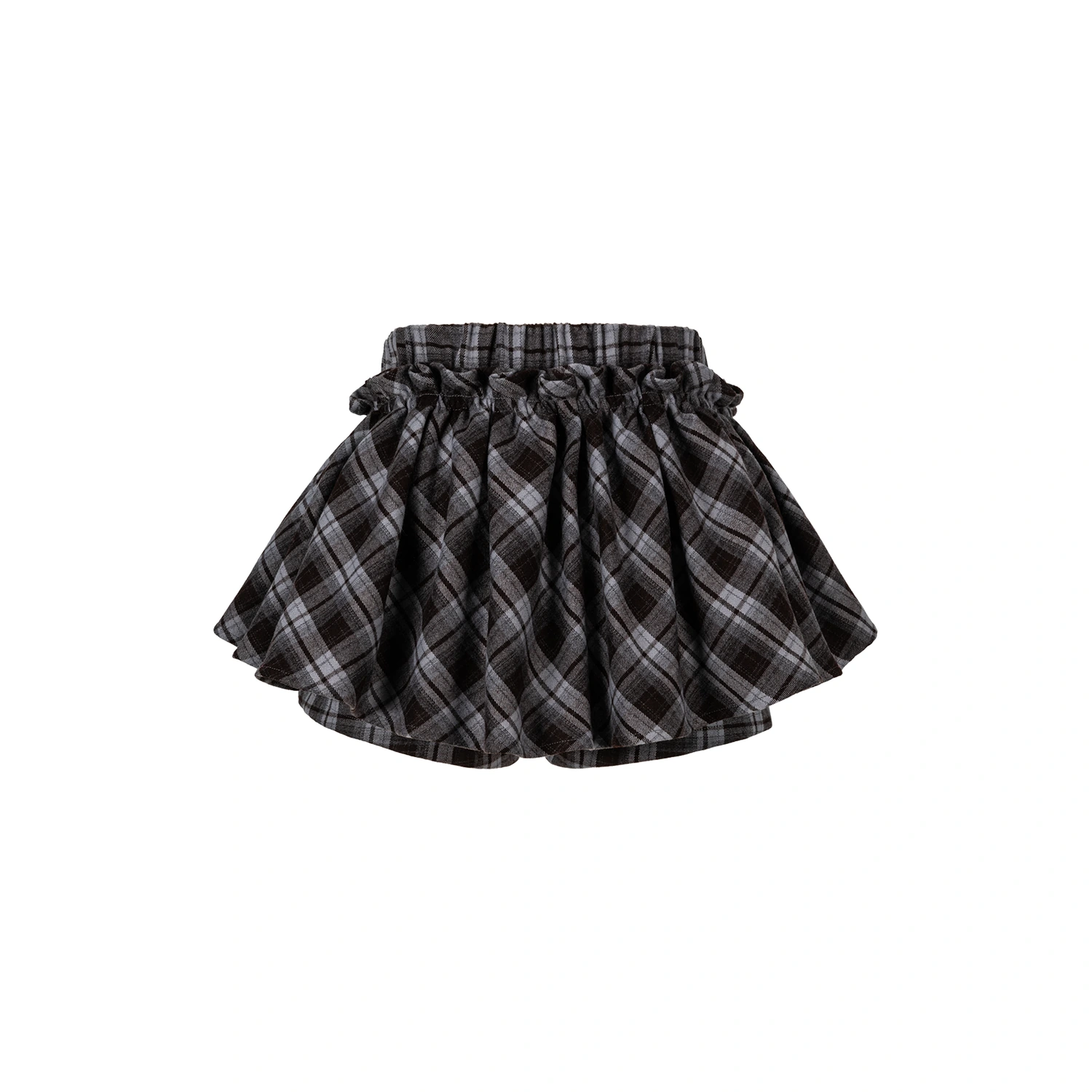 13DE MARZO Plaid Bow Tulle Skirt Blue - Image 6