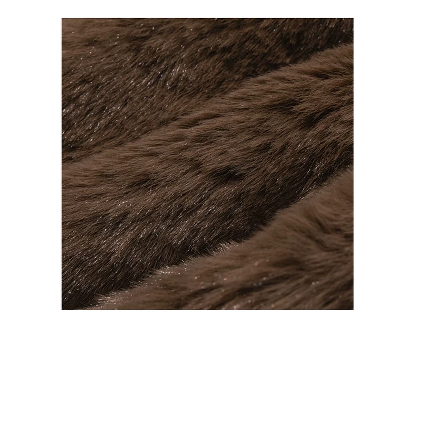 13DE MARZO Patchwork Down Hooded Vest Brown - Image 8