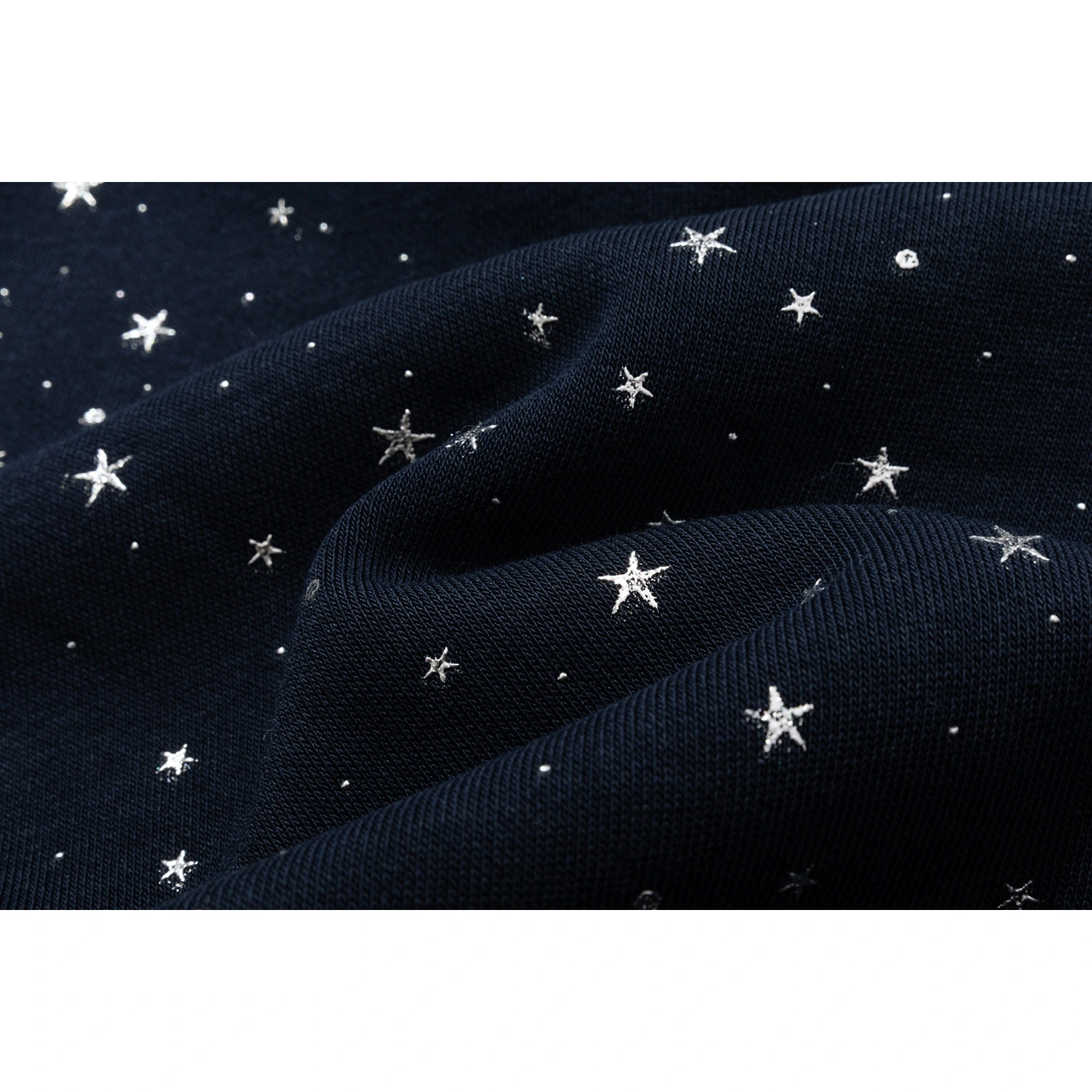 13DE MARZO Galaxy Spark Slim Fit Hoodie Navy Blue - Image 17